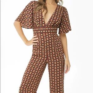 Forever 21 Tribal Jumpsuit